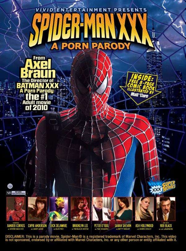 Cover des Erotik Movies Spider Man XXX Porn Parody
