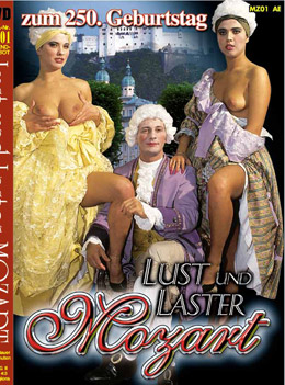 Cover des Erotik Movies Mozart - Lust und Laster