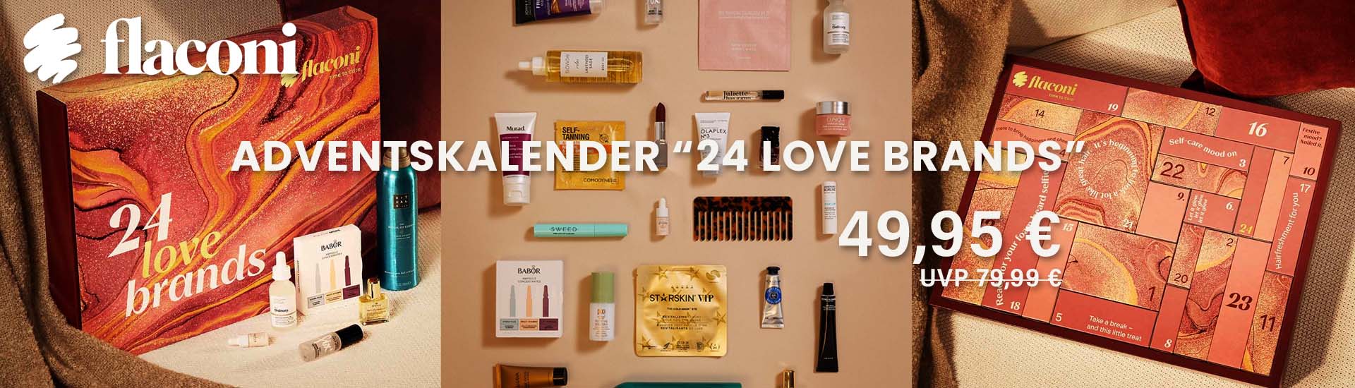 flaconi Adventskalender 24 Love Brands Set