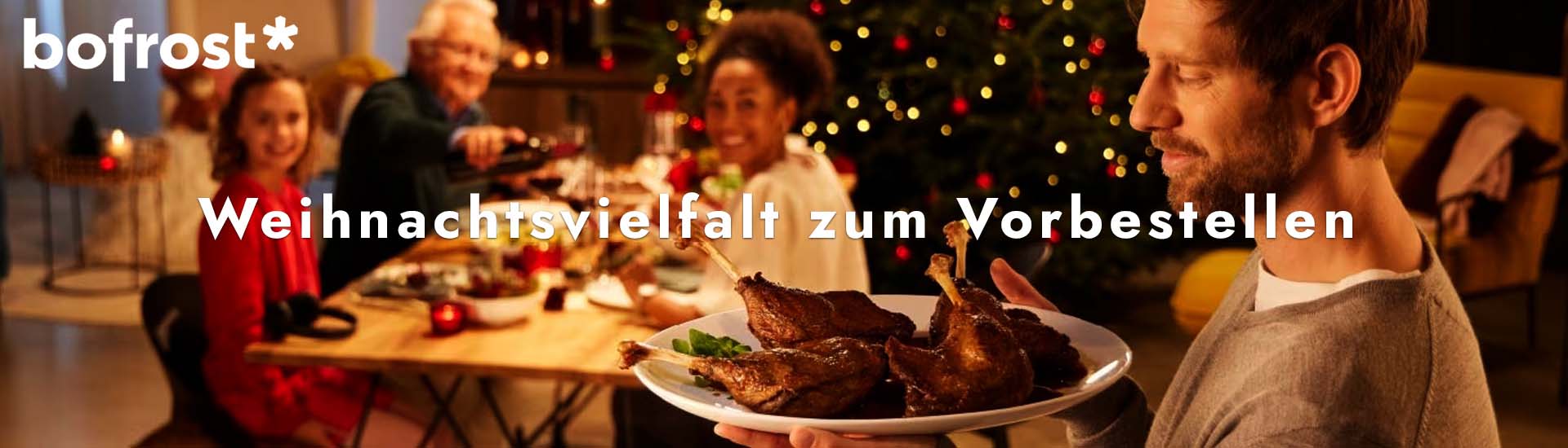 bofrost: Weihnachtsvielfalt zum Vorbestellen