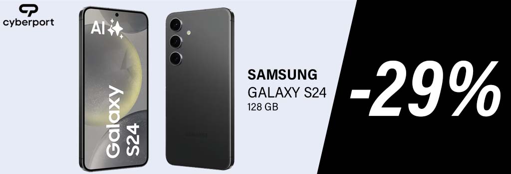 -29% | Samsung GALAXY S24 128GB Onyx Black