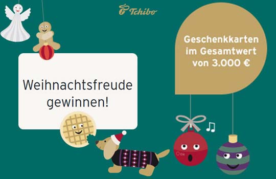 Tchibo Weihnachtsgewinnspiel