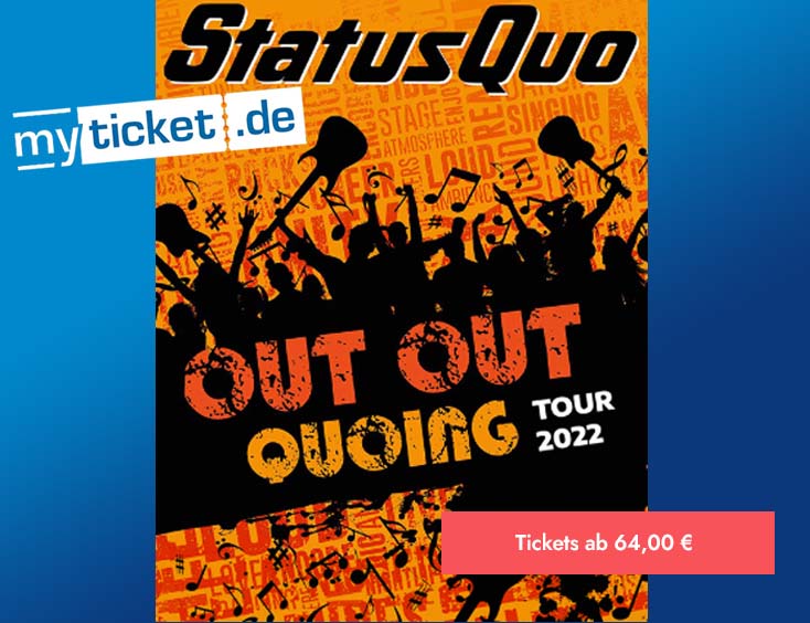 Status Quo - Out Out Quoing Tickets