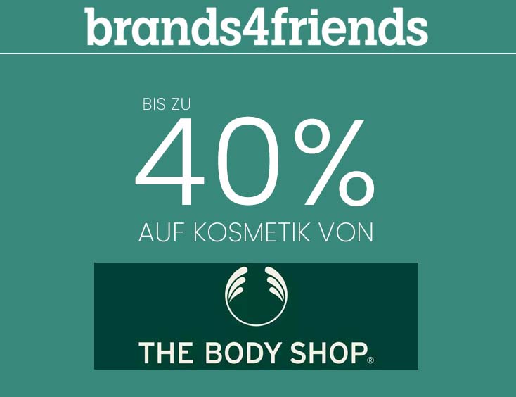 Bis zu 40% auf The Body Shop