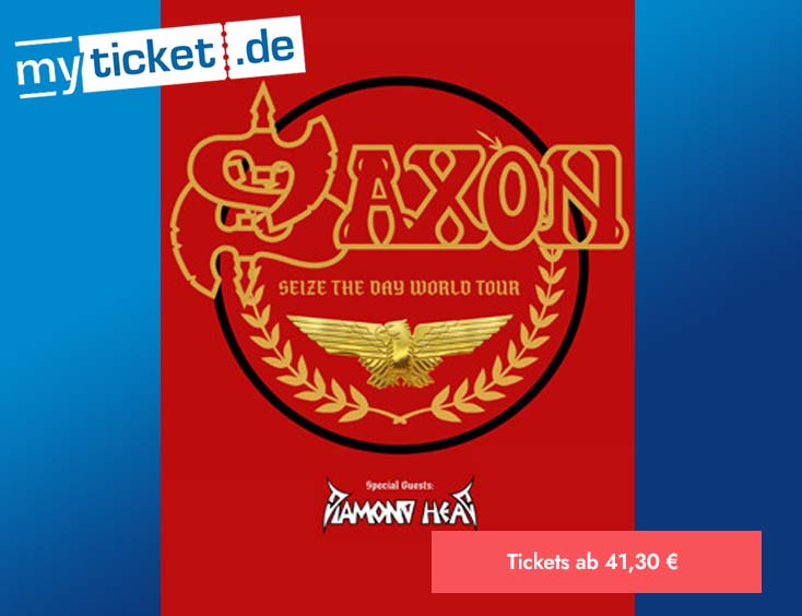 Saxon Seize - The Day World Tour 2022 Tickets