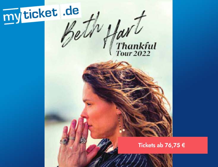 Beth - Hart Thankful Tour 2022 Tickets