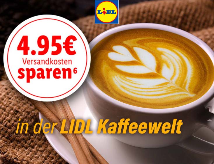 Lidl Kaffeewelt gratis Versand