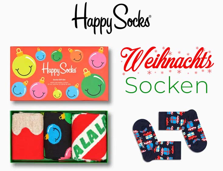 Happy Socks Weihnachtssocken