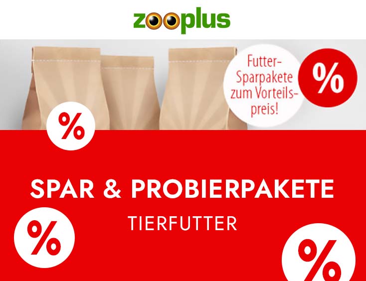 Tierfutter: Spar- & Probierpakete %