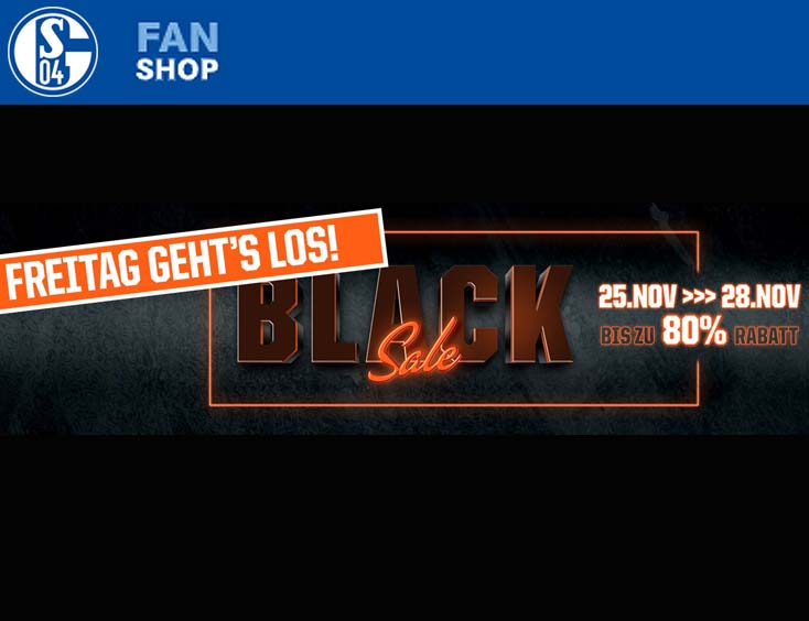 Black Sale - bis zu 80% Rabatt auf ausgewählte Fanartikel!