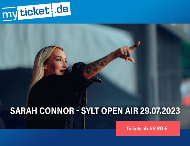 Sarah Connor - Sylt Open Air 2023 Tickets