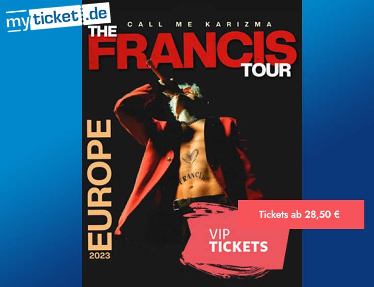 Call Me Karizma - The Francis Tour Tickets