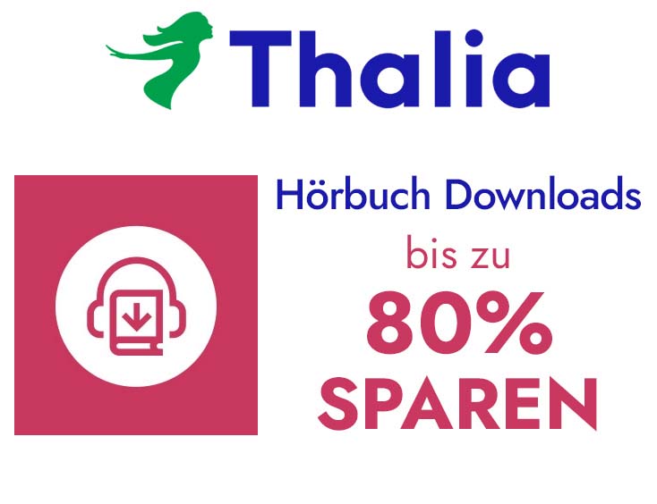 Hörbuch-Downloads: Bis zu 80% sparen