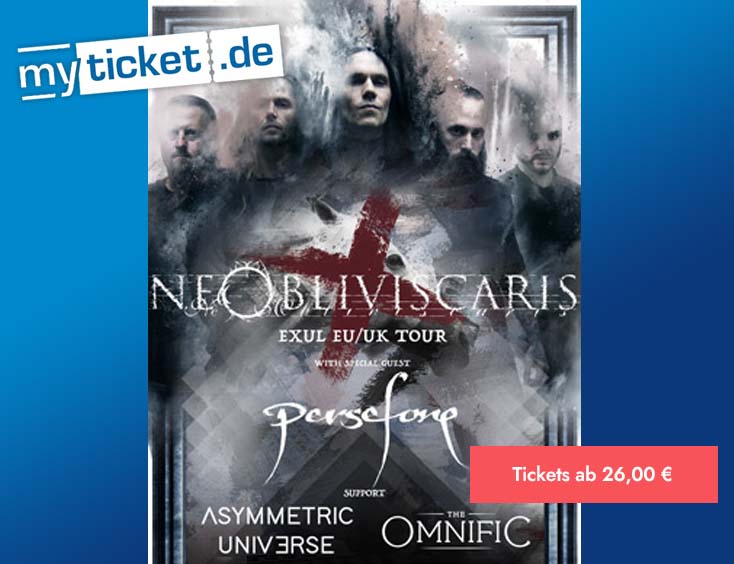 Ne Obliviscaris EXUL EU/UK Tour Tickets