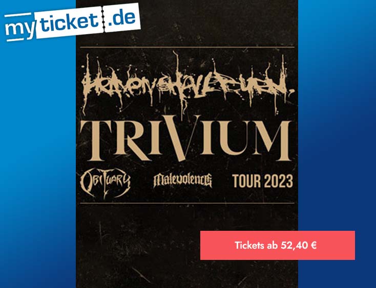 Heaven Shall Burn & Trivium Tour 2023 Tickets