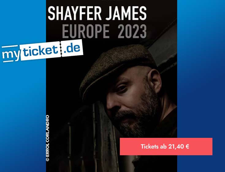 Shayfer James Europe 2023 Tickets