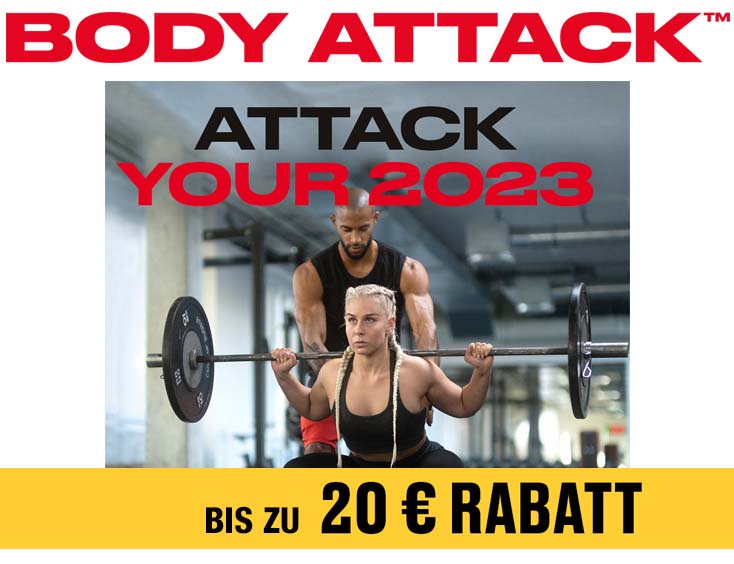 Body Attack - 20 € RABATT