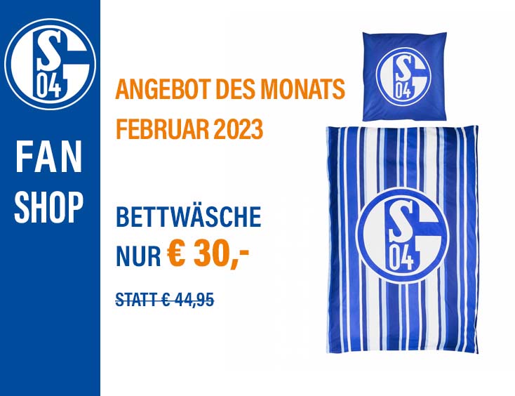 33% DEAL: Schalke 04 Bettwäsche
