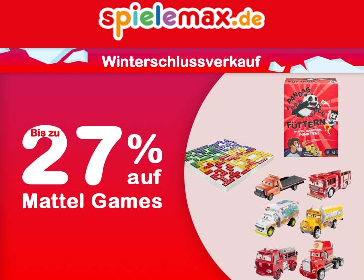Mattel Games: 27% sparen