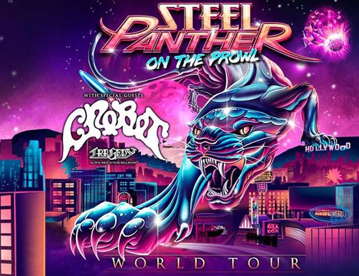 Steel Panther On The Prowl World Tour 2023 Tickets