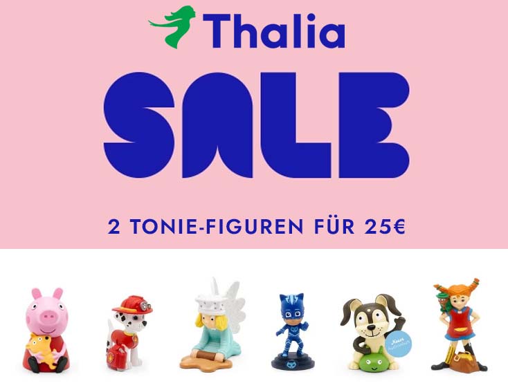 2 Tonie-Figuren für 25€
