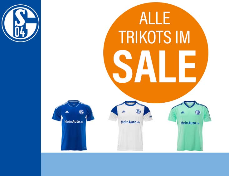 Schalke: ALLE Trikots im SALE 49,95 €