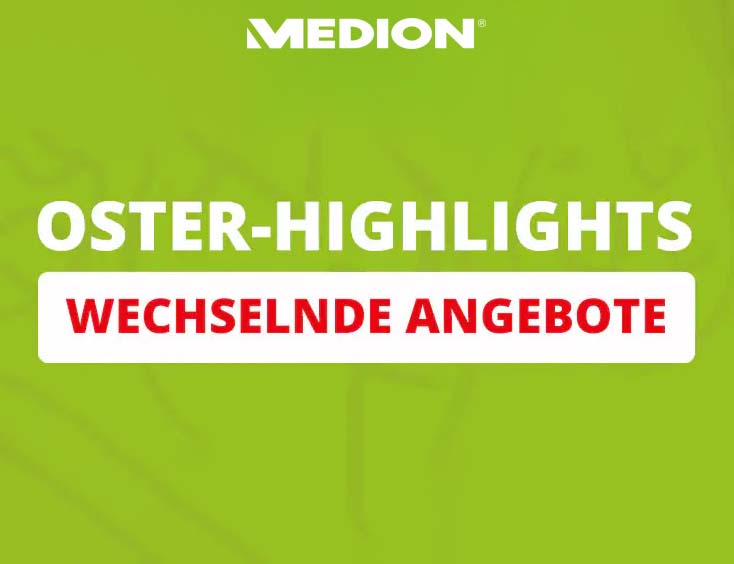 Oster-Highlights bei MEDION