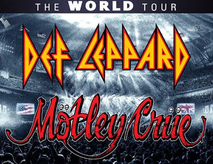 Mötley Crüe & Def Leppard The World Tour Tickets
