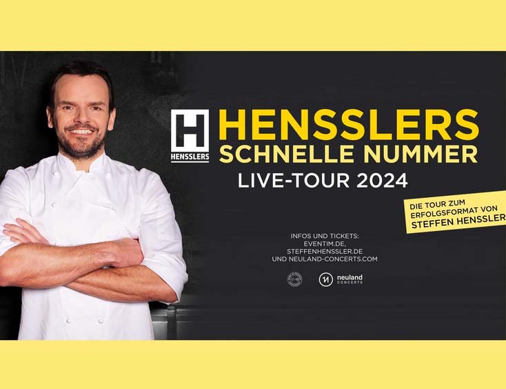 Steffen Henssler Hensslers Schnelle Nummer - Live-Tour 2024
