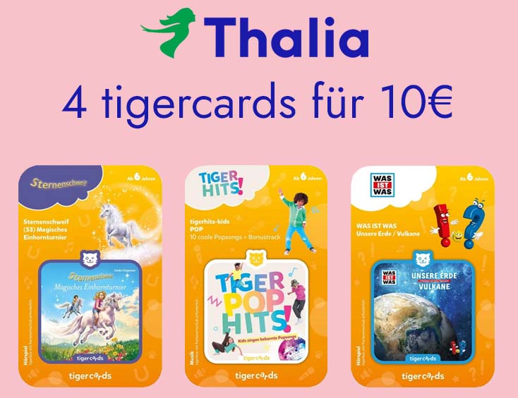 4 Tigercards für 10€