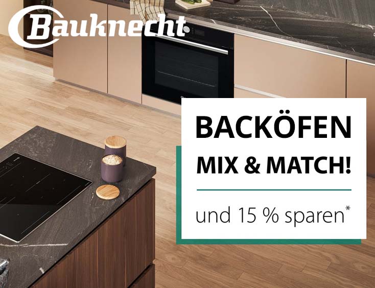 Bauknecht Backöfen 15% sparen