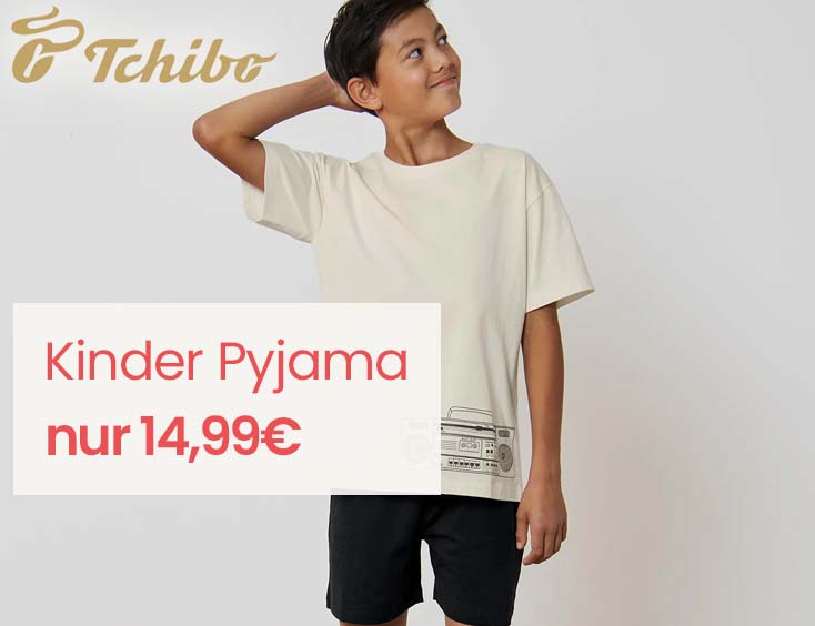 Kinder-Pyjama nur 14,99 €