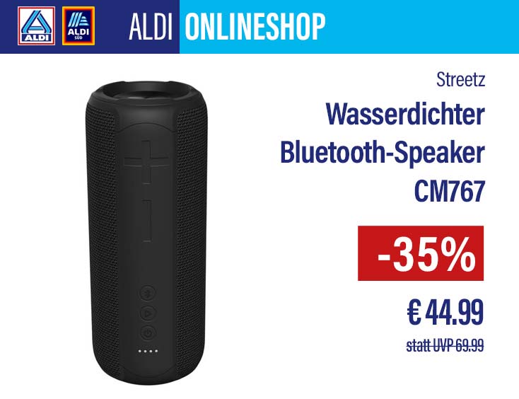 -35% | Wasserdichter Bluetooth-Speaker
