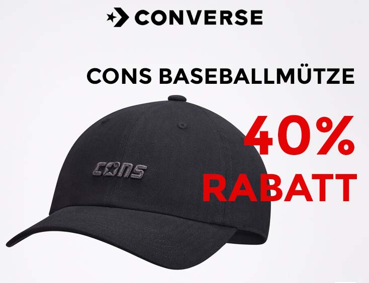 -40% | CONS Baseballmütze