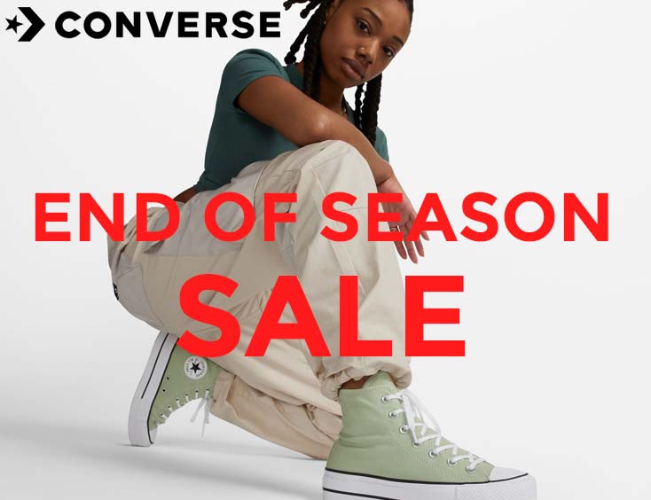Converse End of Season Sale