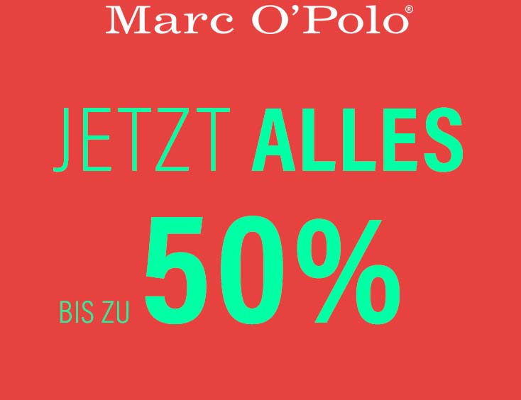 Marc O'Polo | Jetzt ALLES bis zu 50%!