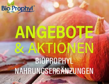 ANGEBOTE & Aktionen: BioProphy Nahrungsergänzungen