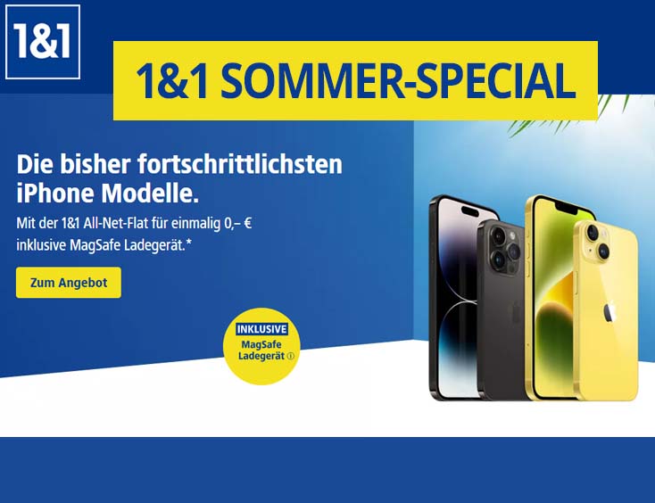 1&1 Sommer Special: Apple iPhone