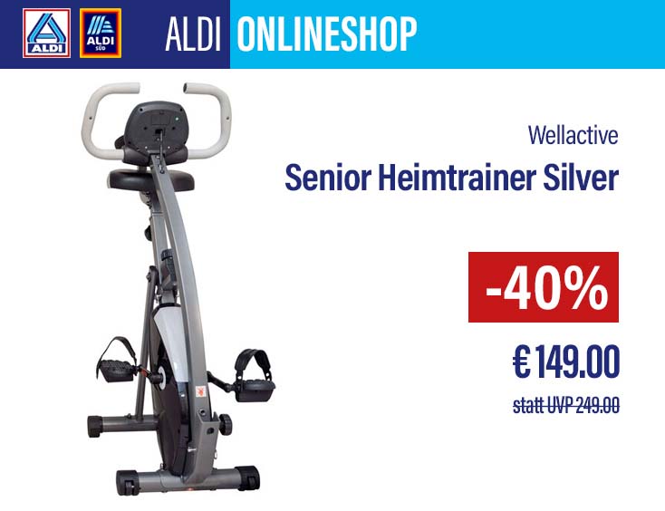 -40% | WELLACTIVE Senior Heimtrainer Silver