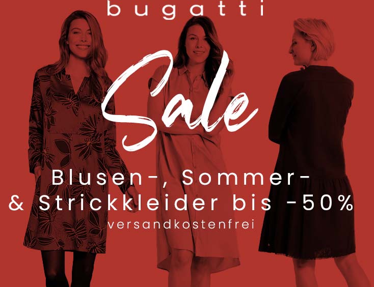 bugatti Fashion | Blusen-, Sommer- & Strickkleider
