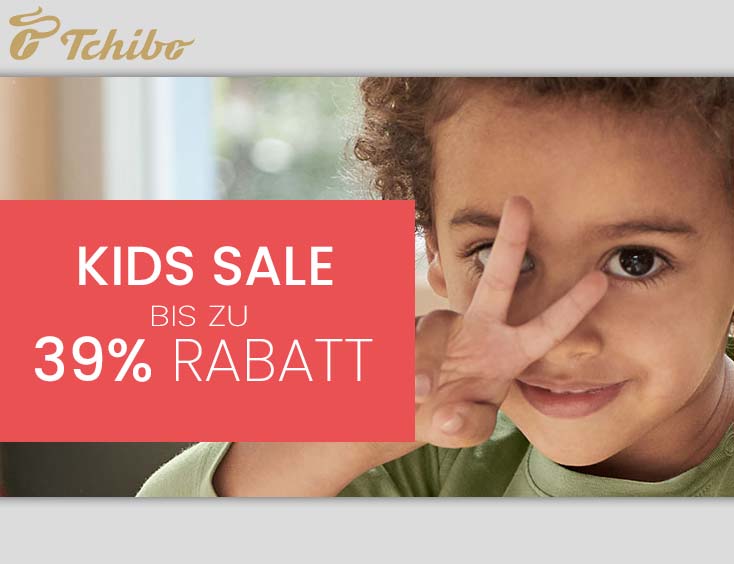 Kids Sale mit bis zu 39% Rabatt