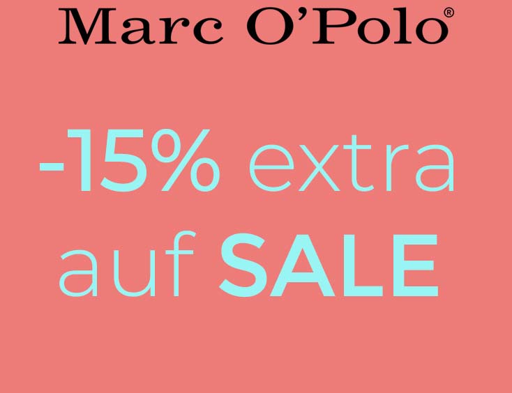 Marc O'Polo | 15% extra auf Sale