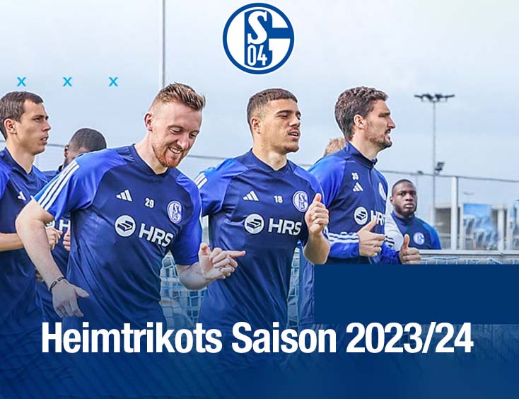 Heim-Trikots Saison 2023/24 FC Schalke 04