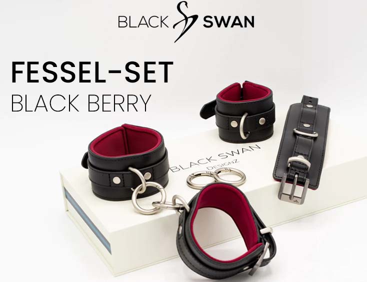 BDSM: Fessel-Set Black Berry