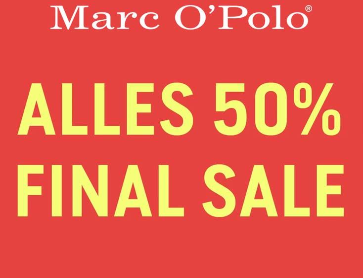 Marc O'Polo | FINAL SALE: 50% auf alle Frühjahr/Sommer Styles