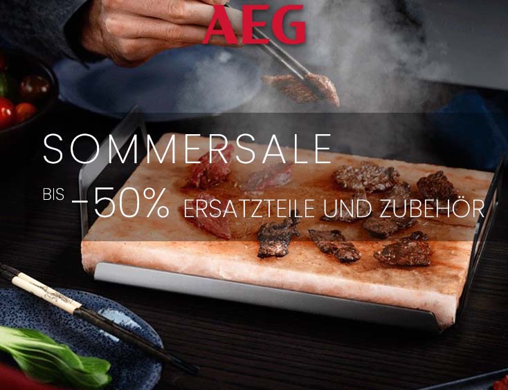 AEG Sommersale: Bis -50% Ersatzteile und Zubehör