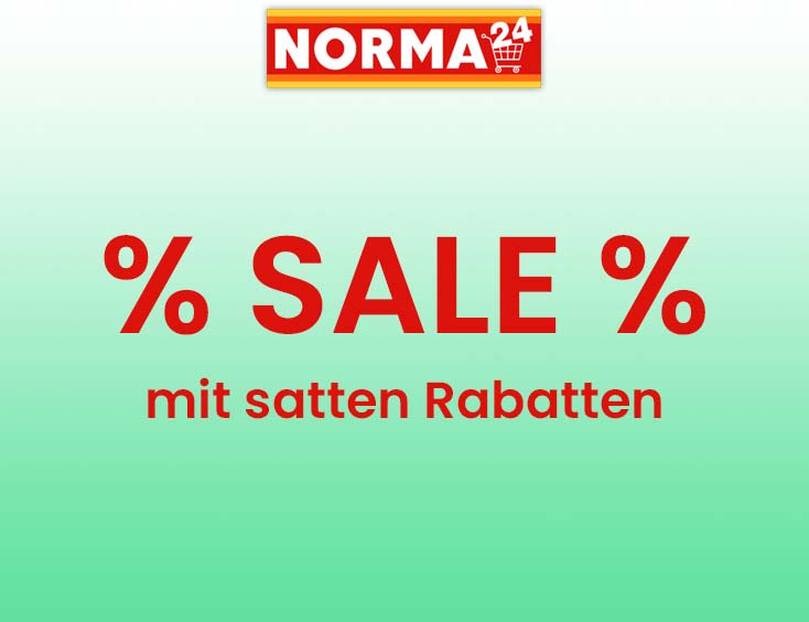 SALE % bei Norma24