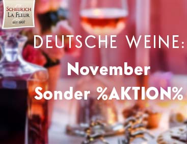Deutsche Weine: November-SonderAKTION%