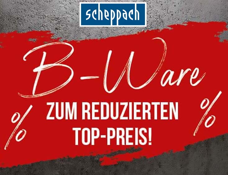 Scheppach B-Ware | Bis zu -69%