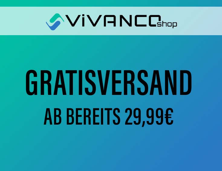 Gratisversand ab bereits 29,99 € bei VIVANCO